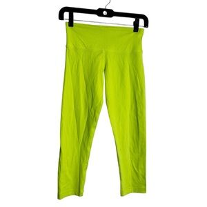 Lululemon Yellow Citron Leggings GUC SZ4